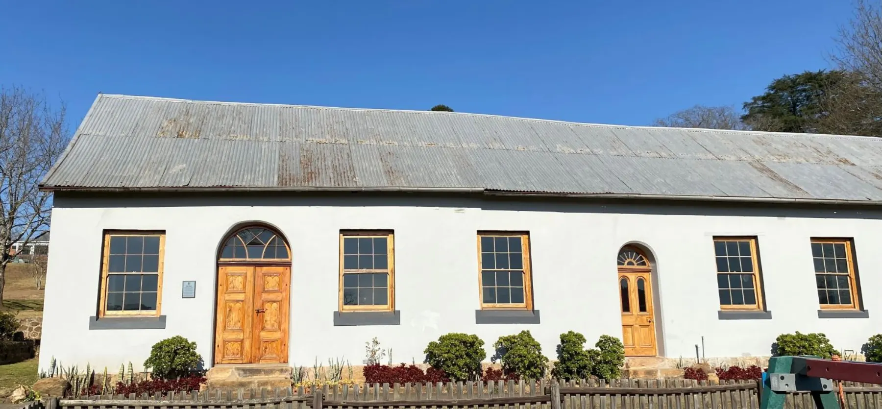 The Old School building in the historic precinct